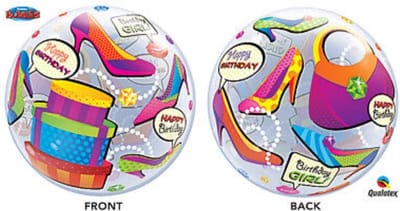 bubble ballon happy birthday