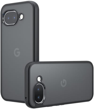 Coverup Hoesje - Geschikt voor Google Pixel 10a Hoesje - Coverup Mat Transparante Back Cover - Zwart