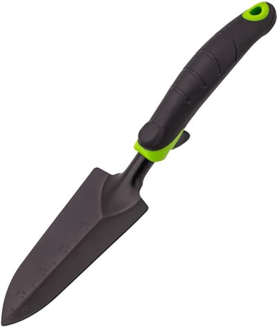 Dailygoody - Smalle verplanting - Tuinschep - Handgreep met twee componenten - Werkbreedte van 6 cm - Bloempot - Geschikt voor tuin en balkon - 3