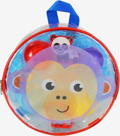 Fisherprice-kleiset in tasje-Aap