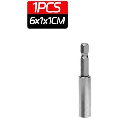 Lot de 10/1 embouts de vis à tige d'extension à changement rapide, tige de 1/4  à long manche, porte-embout de tournevis à main pour tournevis électrique