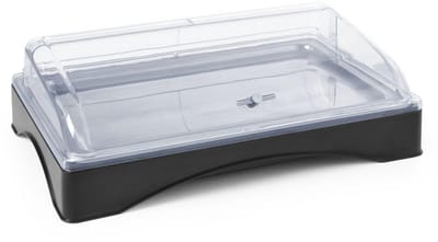 Gekoeld display - Buffet vitrine - Producten presenteren - Compleet met koelelement - GN 1/1 - Transparant
