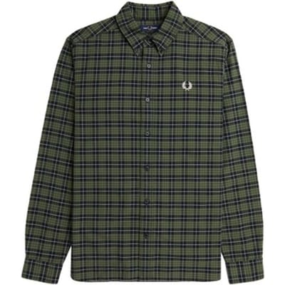 Fredperry Overhemd Fp Tartan Oxford Shirt - Fashion Wear - Volwassen