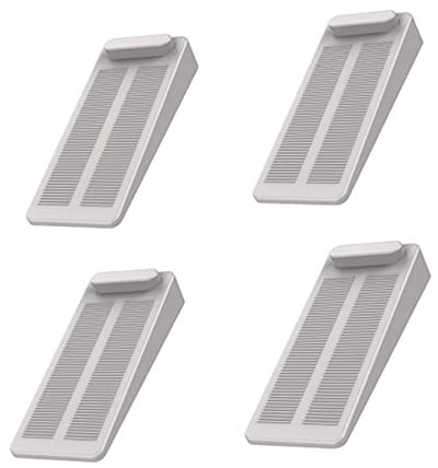 Verstelbare rubberen deurstopper met antislip - 4 stuks