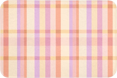 Badmat 90x60 cm - Antislip - Pastel - uitpatroon - Geometrisch - Badmatten voor badkamer - Badkamermat - Douchemat - Badkamer mat