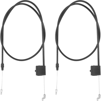 2 pièces Câble de commande de zone de frein moteur 176556 Remplacement pour diverses tondeuses Sears Craftsman