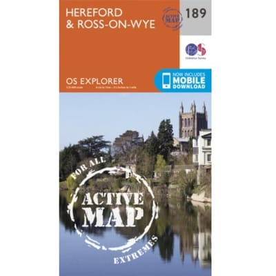 Hereford And Ross-On-Wye - Ordnance Survey