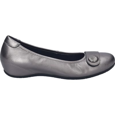 JOSEF SEIBEL Dames Ballerina Florina 04 in grijs