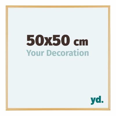 Your Decoration - Puzzellijst 50x50 cm - Goud Vintage - Puzzellijst 500-1000 stukjes - Aluminium Fotolijst - Kent