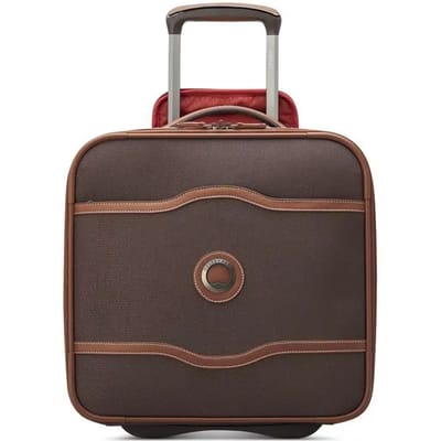 DELSEY PARIS Trolley Chatelet Air 2-Wheel Under-Seater Marron Bruine 42cm