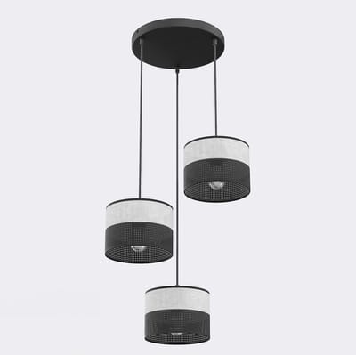 Hanglamp Emibig Lighting Karbon 3 Prem