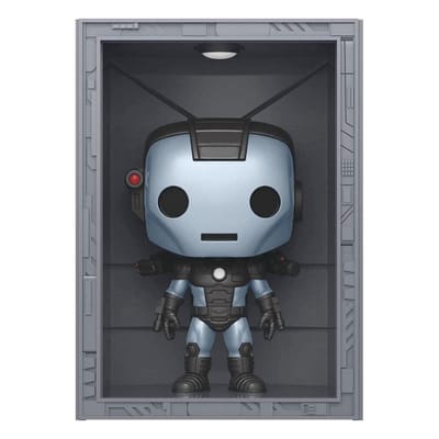 Funko Iron Man Verzamelfiguur Marvel POP! Deluxe Hall Of Armor Iron Man Model 11 War Machine PX Exclusive 9 cm Multicolours