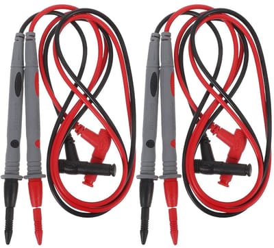 Multimeter Testkabels - Testsonde Kabel - Elektrische Metingen - Stevige Verbinding - 102 cm - Diverse kleuren