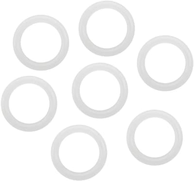 aladdien - Rubberen O-ring - Siliconen afdichtringen - Flexibel en betrouwbaar - Helder - Afdichting ring - Perfect voor hoge temperaturen - 32x4mm