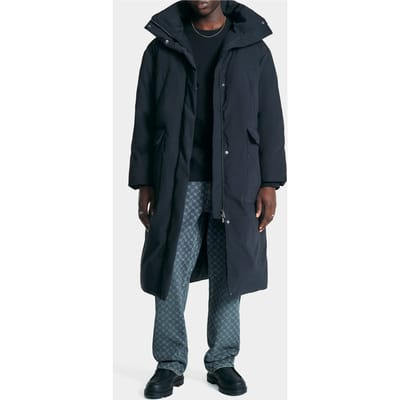 Daily Paper Rowa Puffer Coat Black Size: XS | Winter Jackets Outlet | Dames | Zwart