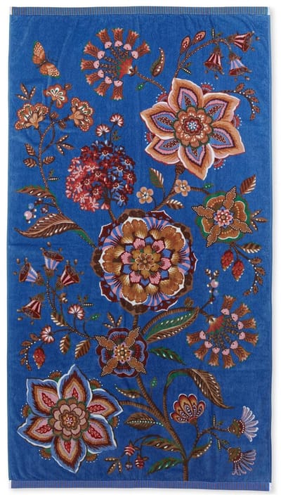 Pip Studio Viva La Vida Strandlaken - 100x180 cm - Blauw