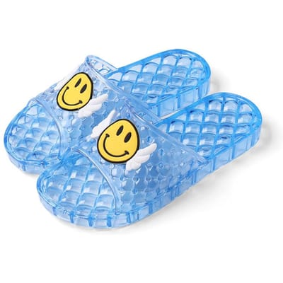 Dames Snoepkleur Jelly Slippers Flip Flops Sandalen Jelly Binnen Transparante Kristallen Slippers 36