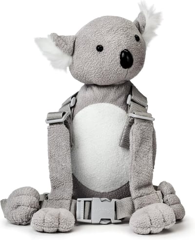Kinder Rugzak - Veiligheidstuigje Lijn - Buitenshuis Avonturen - Lichtgewicht Ontwerp - 11 x 14 x 28 cm - Koala