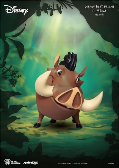 Beast Kingdom Disney Mini Egg Attack: Best Friends - Pumbaa Figure