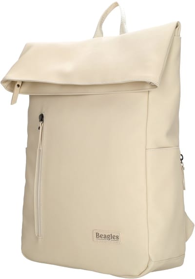 Beagles Originals Nara Laptop Rugzak 15,6 inch - Vuilafstotend & Weersbestendig - Werk School Rugtas - Crème