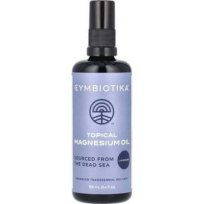 Cymbiotika, Topische Magnesiumolie, Lavendel, 3,4 fl oz (100 ml) gray