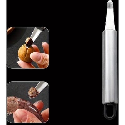 Outil Éplucheur de Crevettes en Acier Inoxydable - Manche Ergonomique Outil pour Retirer la Carapace des Fruits de Mer, Couteau Nettoyeur de Crevettes, Gadget de Cuisine pour Retirer la Viande