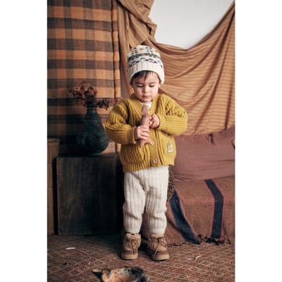 Louise Misha Cardigan Polo Honey Size: 12M | Sweaters and Cardigans Outlet | Unisex | Bruin