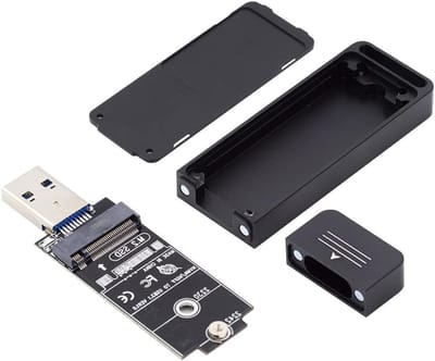 USB 3.0 M.2 NVME M-Key NGFF SATA SSD Externe Behuizing Adapter met RTL9210B Chipset voor Snelle Gegevensoverdracht