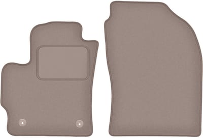 Beige voormatten voor: Toyota Corolla E21 hatchback (2019-)