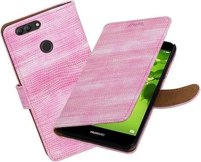 BestCases.nl Huawei nova 2 Mini Slang booktype hoesje Roze