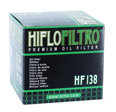 Filtre à huile Hiflofiltro pour Scooter Piaggio 400 X8 IE EURO3 2006 à 2011 Neuf