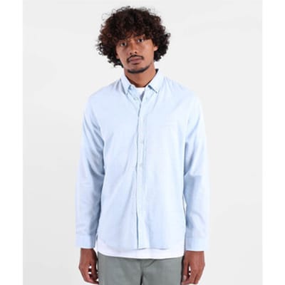 Overhemd Lange Mouw Oxbow Overhemd met lange mouwen OXFORD