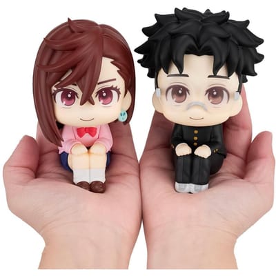 10cm/3.94in Dandadan Anime Figuur Look Up Ayase Momo Actie Model Q Versie Takakura Ken Figuur PVC Verzameling Model Poppen Speelgoed