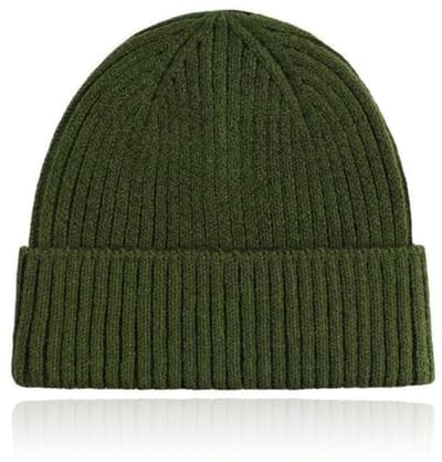 Classic Beanie Muts Dames - Green