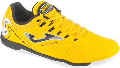 Joma Maxima 25 MAXW IN, Gele zaalvoetbalschoenen voor heren 42,5 geel
