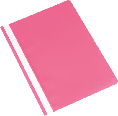 Q-CONNECT snelhechtmap, A4, roze 25 stuks