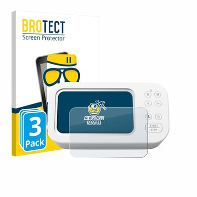 BROTECT - Screenprotector voor Omron X7 Smart AFib HEM-7380T1-EOSL - Folie Beschermfolie Beschermglas matte 3 Stuks