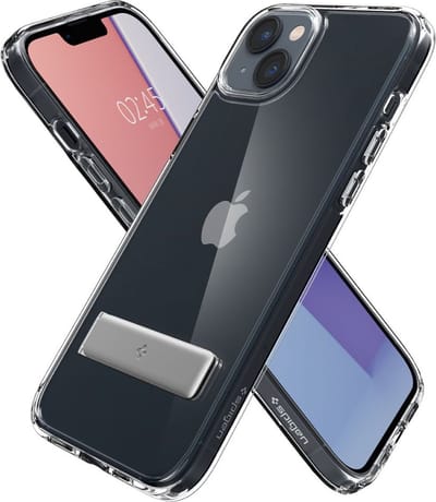 Spigen Ultra Hybrid S iPhone 14 Plus Hoesje Back Cover Transparant