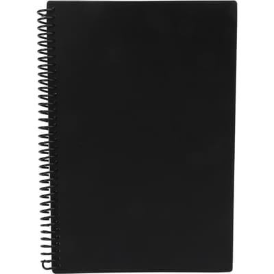 Notitieboek A5 Uitwisbaar Waterdicht PVC 7 Verschillende Pagina's Slijtvast Notitieblok voor School Schrijfwaren black