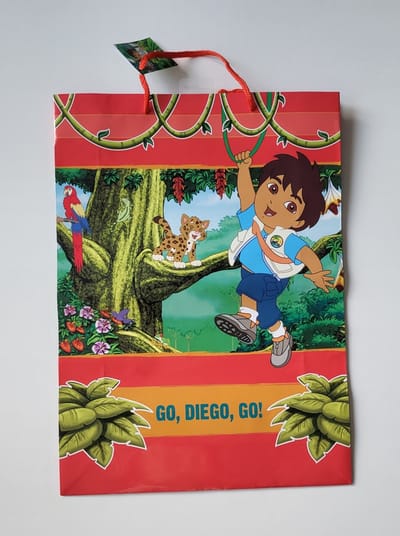 Diego luxe cadeau tas set 8 stuks groot