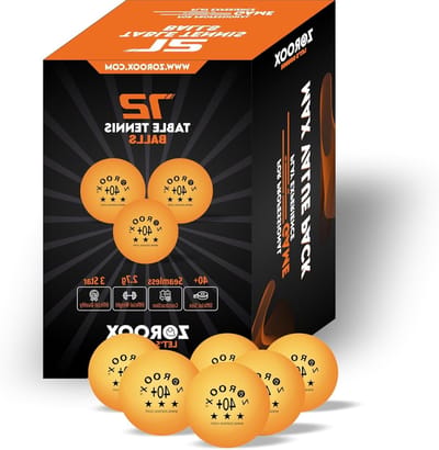 Tafeltennisballen - 3-sterren ballen - Toernooi spelen - Officiële specificaties - 72 stuks - Oranje