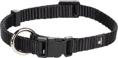 Flamingo Ziggi - Halsband Honden - Halsband Ziggi Zwart Xs 20-35cm 10mm - 1st - 124878 - 1st