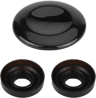 Joystick Reparatieset voor MMI Knoppen, Center Button Deksel, Geschikt voor Audi A4 A5 A6 Q5 Q7 S5 S6 - Zwart Schilderwerk, Eenvoudige Installatie en Duurzaam Ontwerp