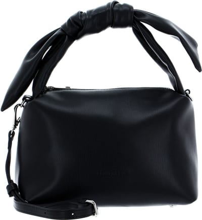 SEIDENFELT MANUFAKTUR Handtas Schoudertas SFM210 Handbag Black Zwart