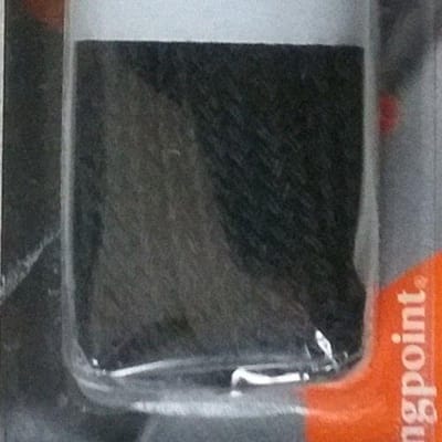 1 paar 8 - 9 mm x 120 cm zwarte platte Sportschoen veters Ringpoint 63