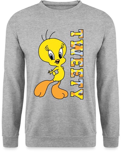 Looney Tunes Tweety Camouflage Sweater Heren
