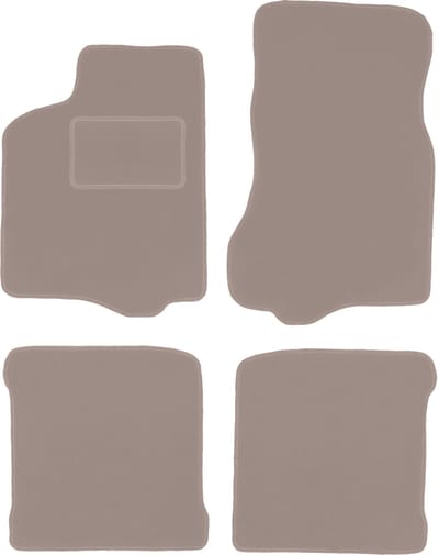 Beige veloursmatten voor: Seat Cordoba I sedan (1993-2002)