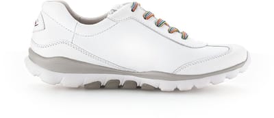 Gabor rollingsoft sensitive 26.965.50 - dames rollende wandelsneaker - Wit - maat 7.5 (EU) 41 (UK)