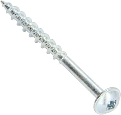Pocket Gat Schroeven - Houtschroeven Schroevendraaier - Meubels Monteren - Gegalvaniseerd Staal - 250 Stuks - Zilver