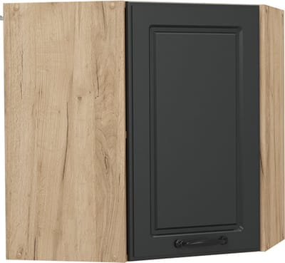 Vicco R-Line Hoek hangkast – 57 cm Antraciet landhuis